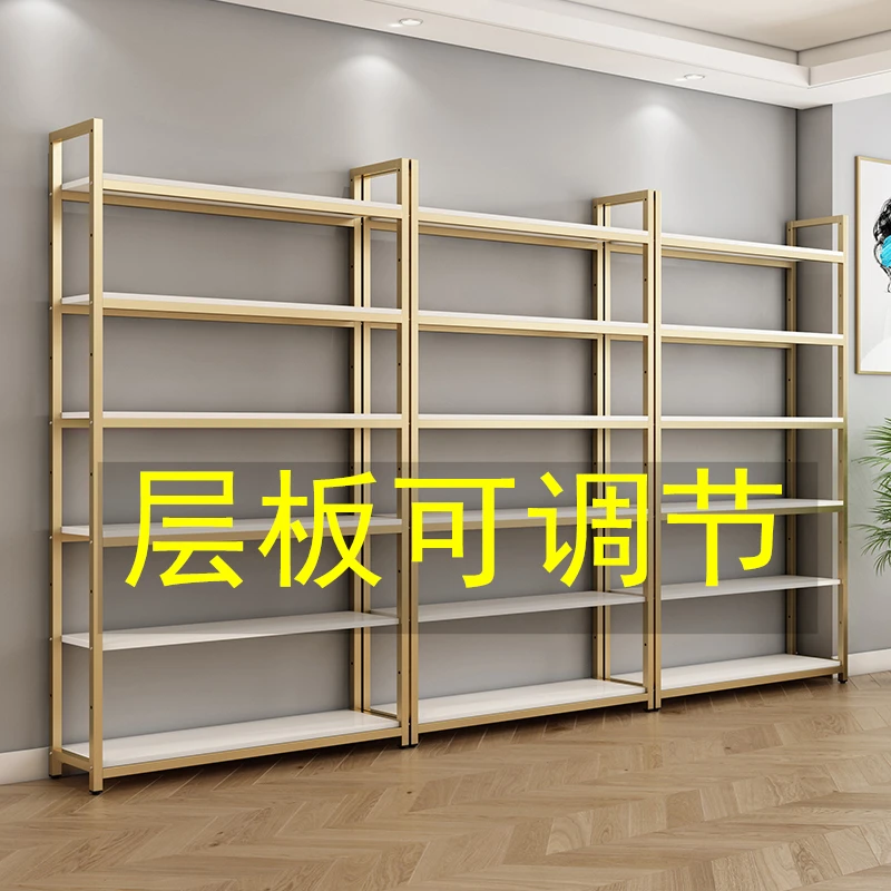 Shoes Shelf Shopping Mall Bags Shoes Display Shelf Multi-layer Sample Shelf Cosmetics Jewelry Supermarket Tobacco and Wine Cabin