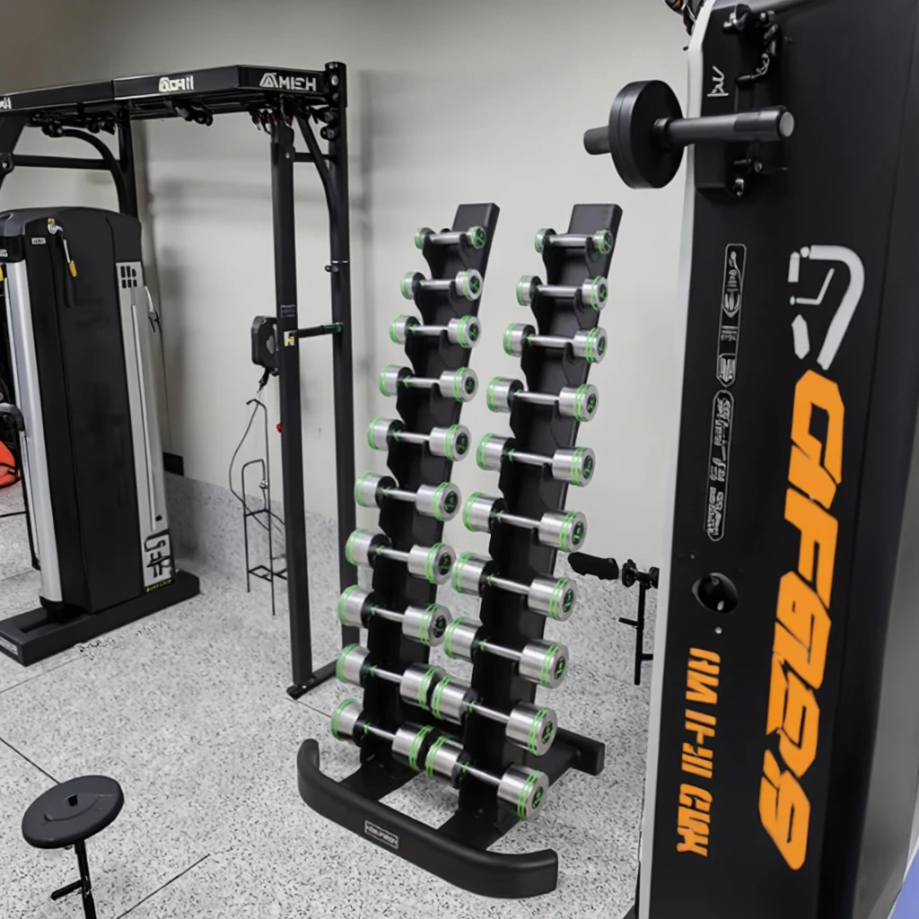

2026 Gym Dumbbell Rack Bench Type Storage Stand for Fitness Weights Home Workout Household Organization