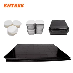 1000sets 50*50mm Square Photo Fridge Magnet Materials