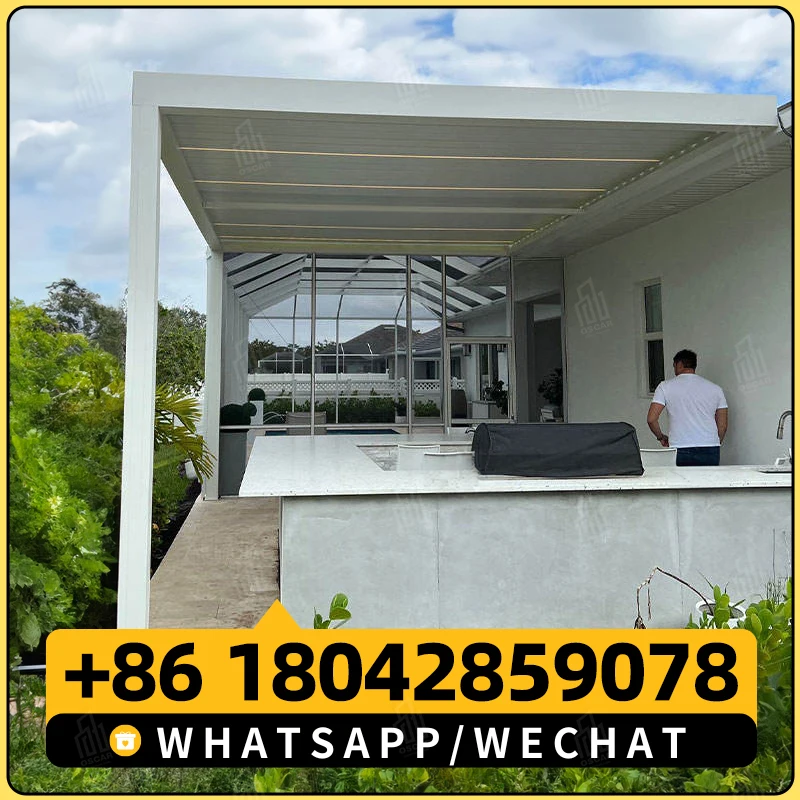 Fengxin Veranda Sunroom Aluminum Alloy House Of Glass Sunroom Blinds Sliding Door Glasssun Room Light Weight Of House