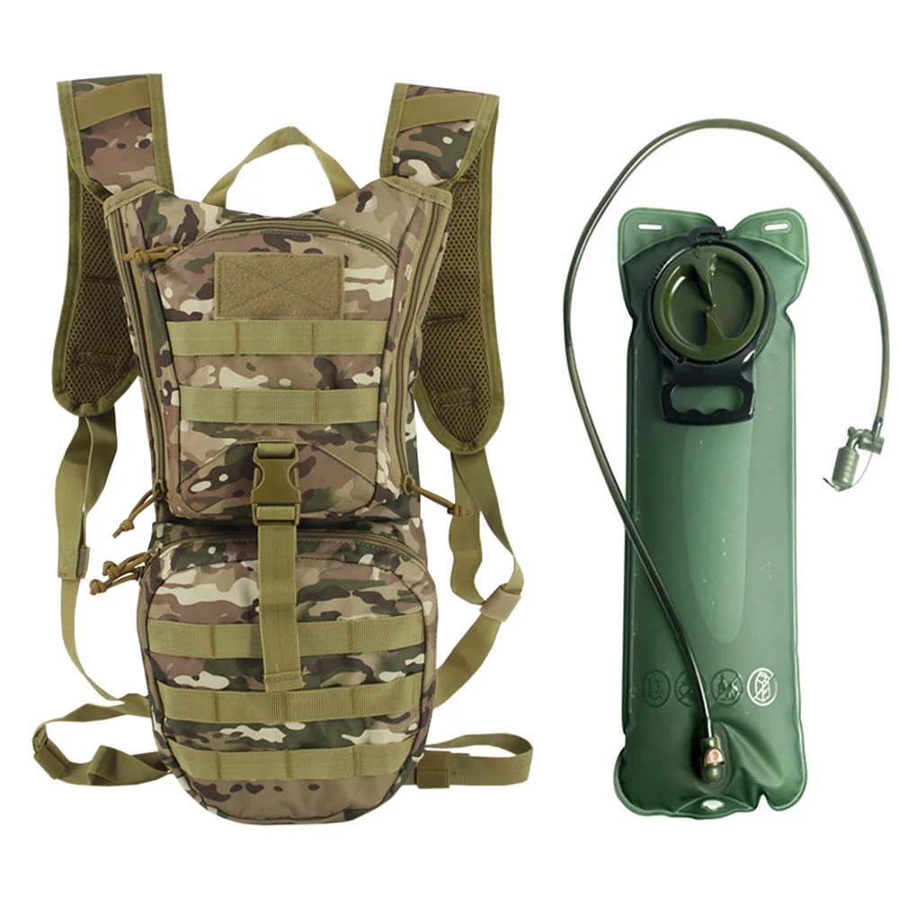 Outdoor Hydration Backpack Tactical Assault Outdoor Hiking Hunting Climbing Riding Bag Cycling Backpack Water Bag