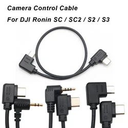 DJI Ronin-SC Mutli / 2.5mm port Camera Control Cable For Sony / For Fujifilm / For Panasonic cameras