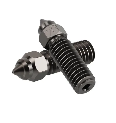 Imagen 2 del producto Boquilla para Creality Ender 3 V3 KE K1/k1 Max, boquillas de 0,4 0,6, 0,8mm, acero duro, latón chapado en cobre, Genius Pro Vyper K1 Pro Hotend