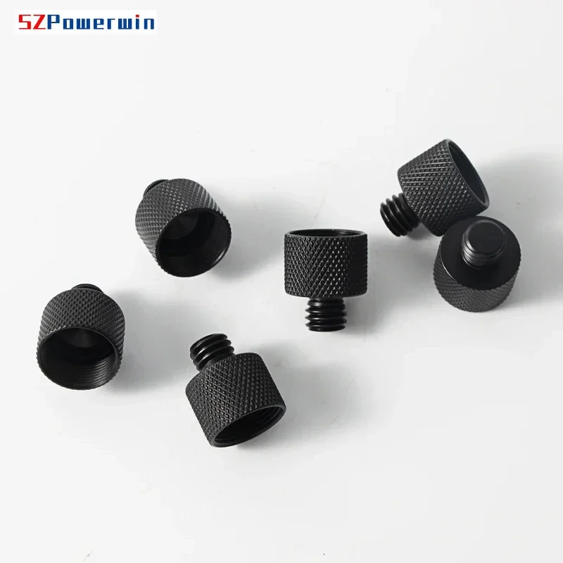 SZPowerwin 10 pz/lotto Fotografia Vite Da 5/8 Pollici A 3/8 Pollici Adattatore di Conversione In Lega di Alluminio Per Testa A Sfera Monopiede Treppiede