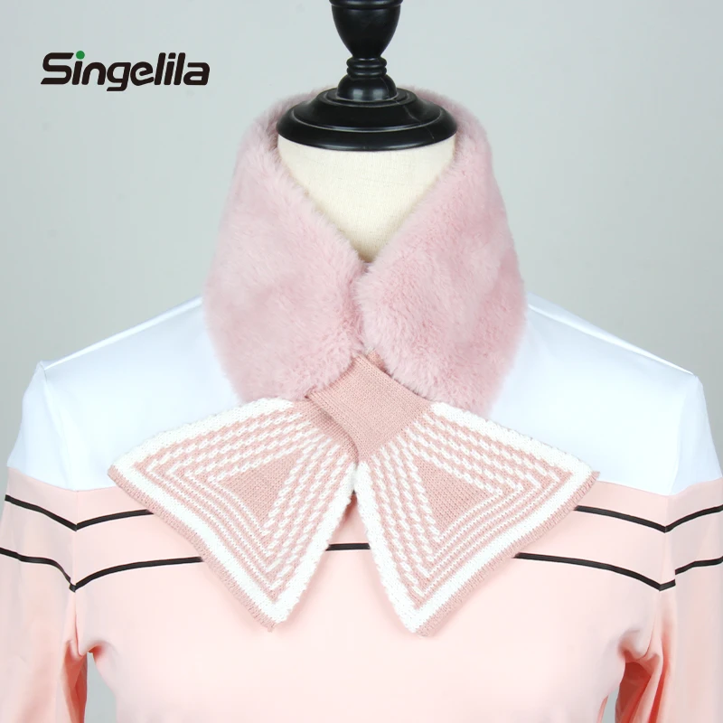 

Golf Scarf Accessories Golf Neck Brace Autumn and Winter Warm Scarf Imitation Rabbit Fur Comfort Windproof Outdoor Training Gift