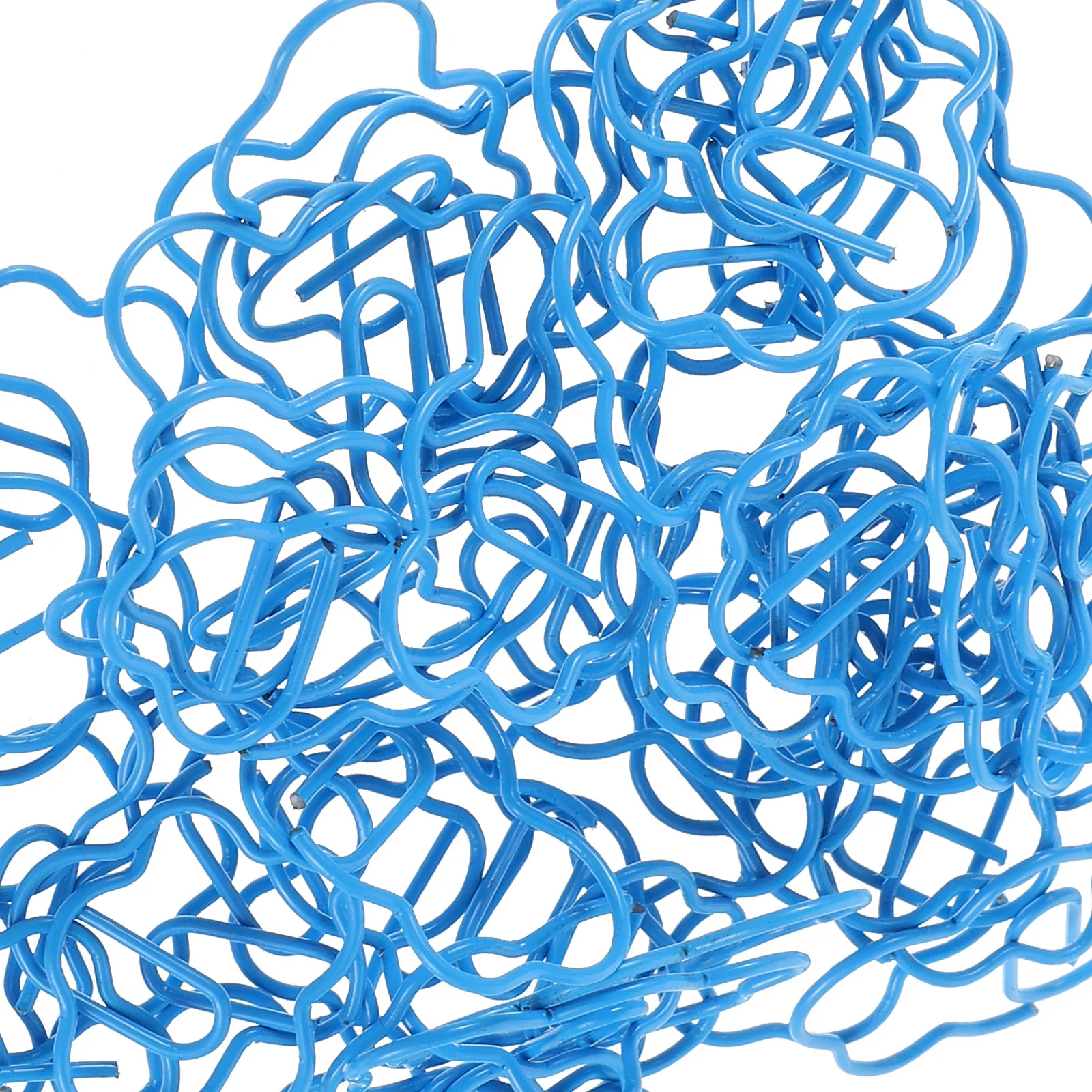 48Pcs Cloud-Shaped Paper Clips Creative Bookmarks Decorative Metal Page Holder for Journals Scrapbooks Planners