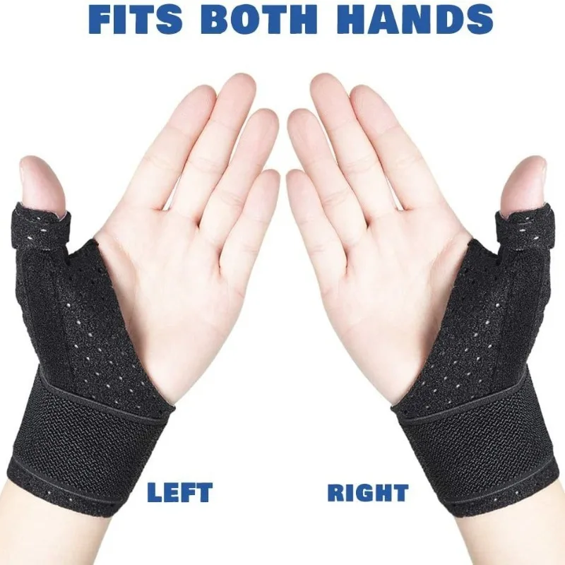 

Thumb Fracture Sprain Protection Stabilizer Sports Breathable Support Wrist Brace Comfortable Wear Durable Material Adjustable