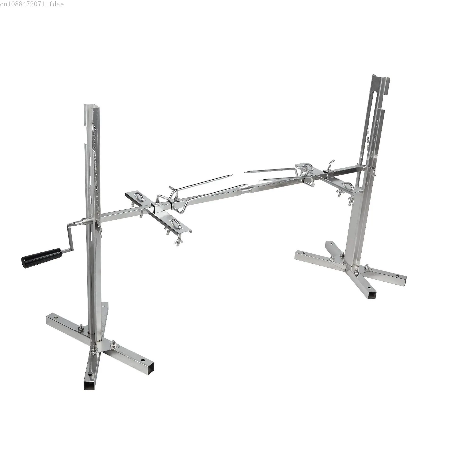 

Электрический гриль-барбекю 220 В/110 В, барбекю с курицей из козьей свиньи, полностью автоматическое вращение из нержавеющей стали