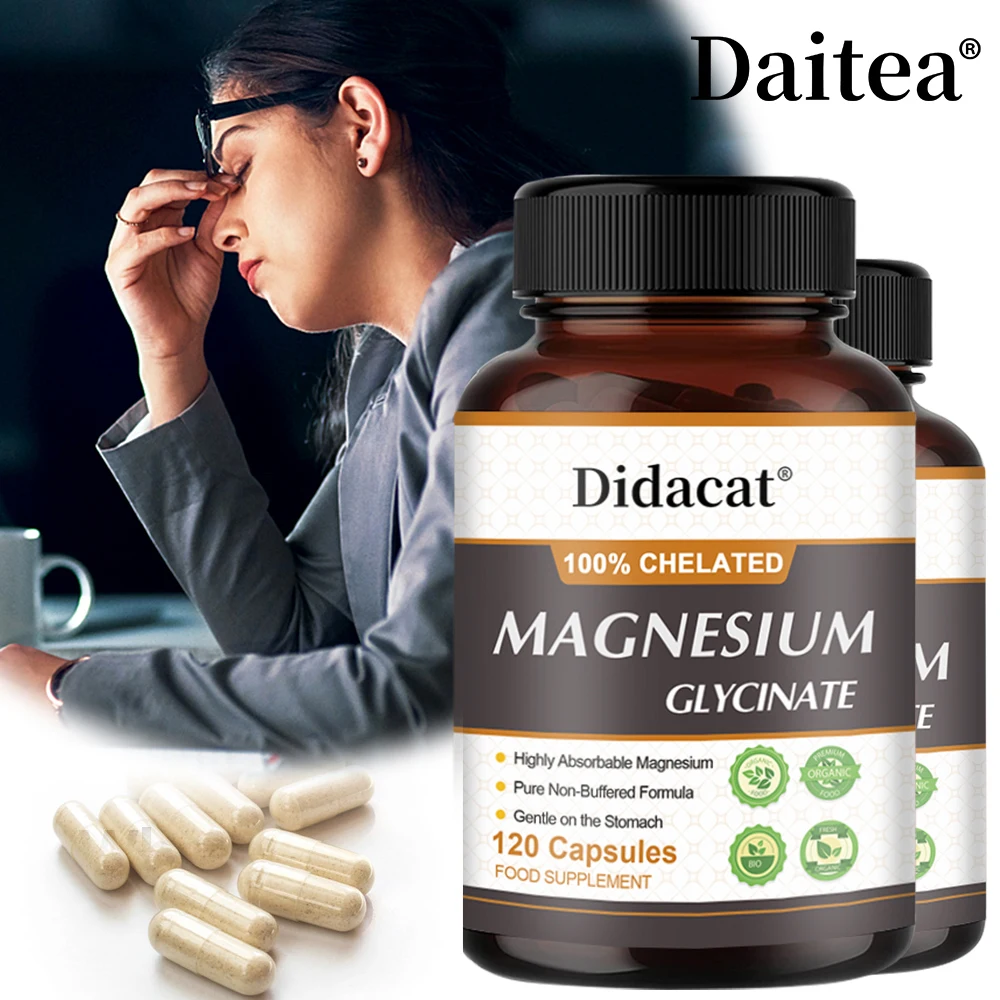 

Глицин магния 500 мг — поддерживает функцию мышц, улучшает качество сна, поддерживает сердечно-сосудистую и метаболическую здоровье.