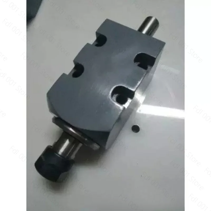 Square Unpowered Spindle 50*50 Square ER20 Spindle, Inverted Milling Spindle, Turning and Milling Compound Spindle