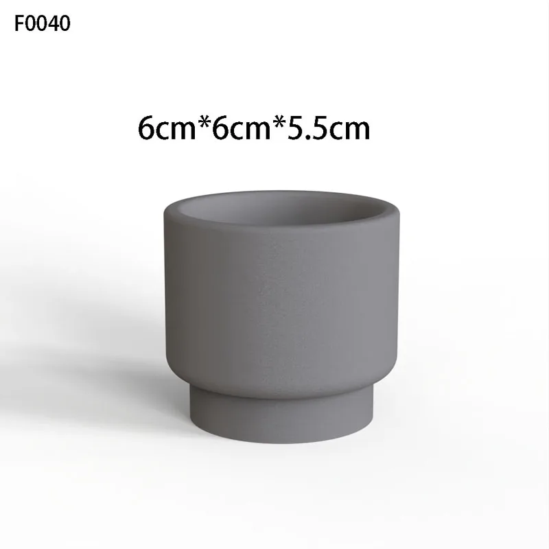 Cement Candle Cup  Silicone mold Concrete cup wax mold Creative Home furnishing articles Mold Tool