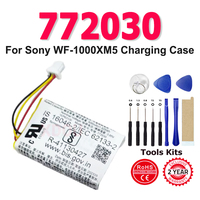 Brand-New Charging Box Battery 500mAh Battery 772030 For Sony WF-1000XM5 Charging Case + Free Tools