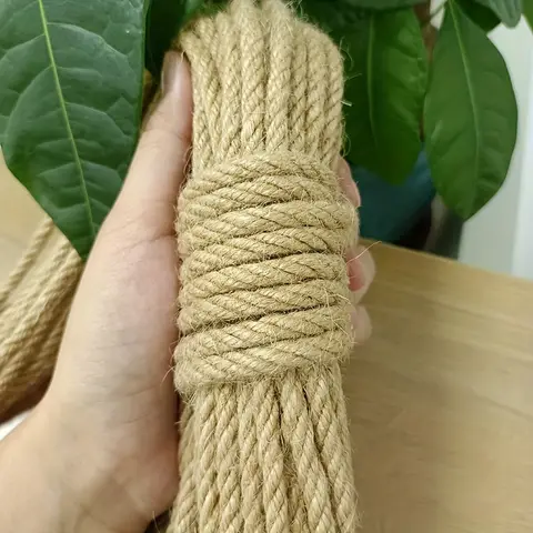 33/66/164ft Naturligt Sisalrep Kattklös Rep Träd Klösträ DIY Leksak Tass Klo Möbelskydd Klösträ 8 best sales katthus i trä - №2