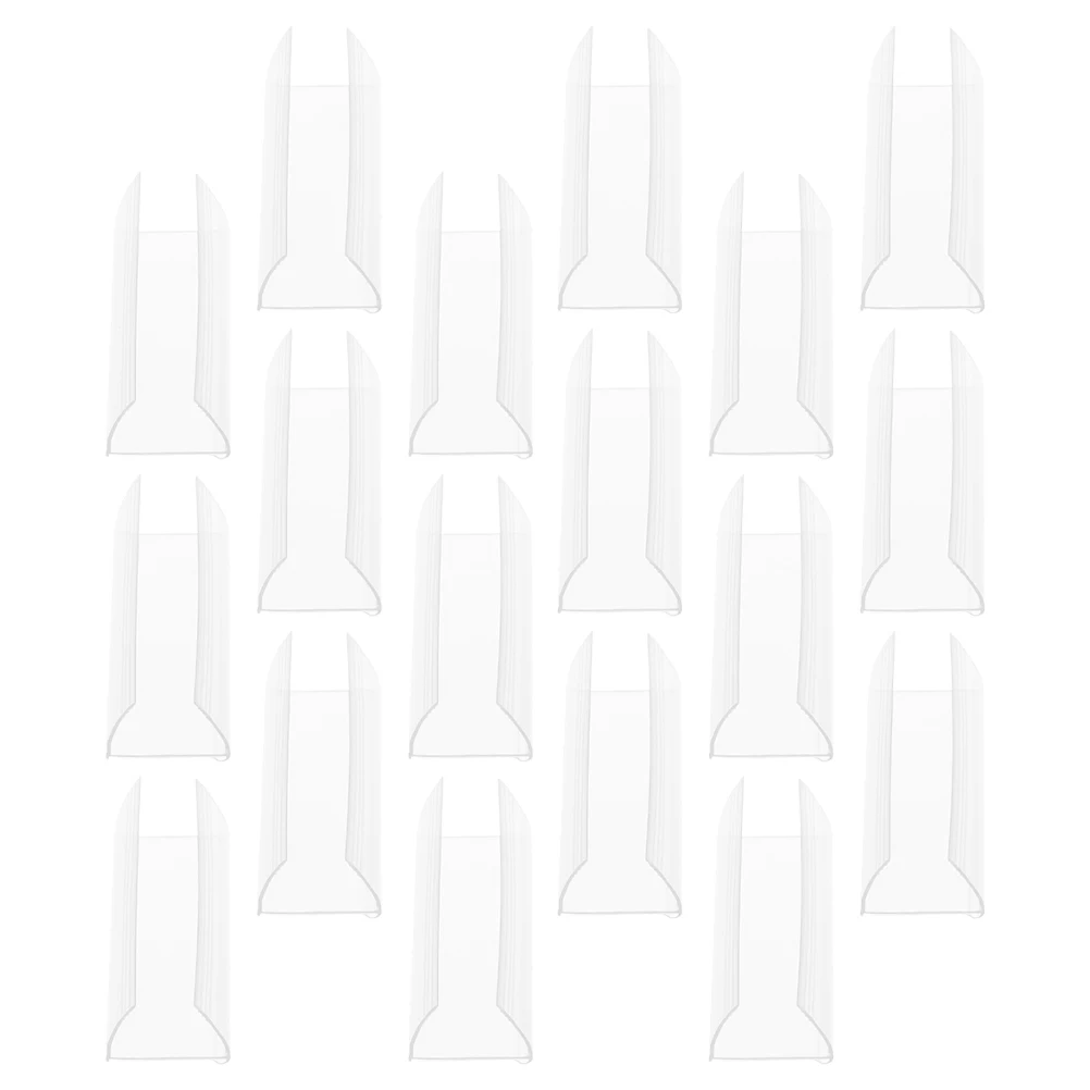 

60 Pcs Price Bar Clip Sign Display Holder Transparent Retail Supermarket Labels Holder Tag Shelf Label Price Tag Banner Store