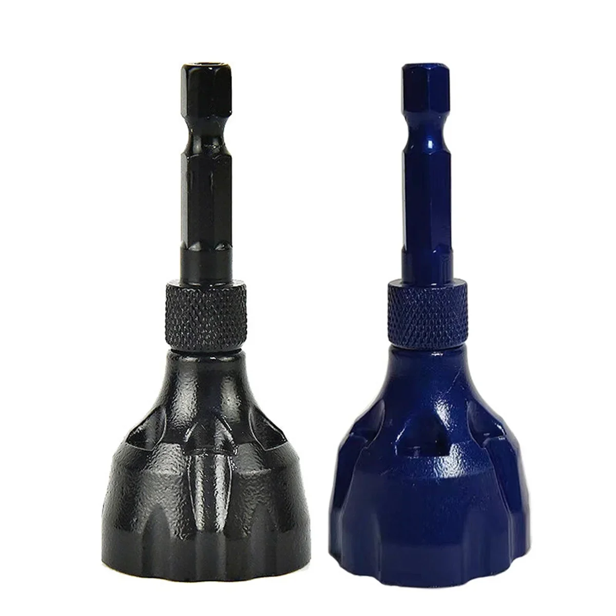 

2Pc Deburring External Chamfer Tool,Bolt Thread Repair with Quick Release Shank Fits, for Repairing Damaged Bolts 3-20mm