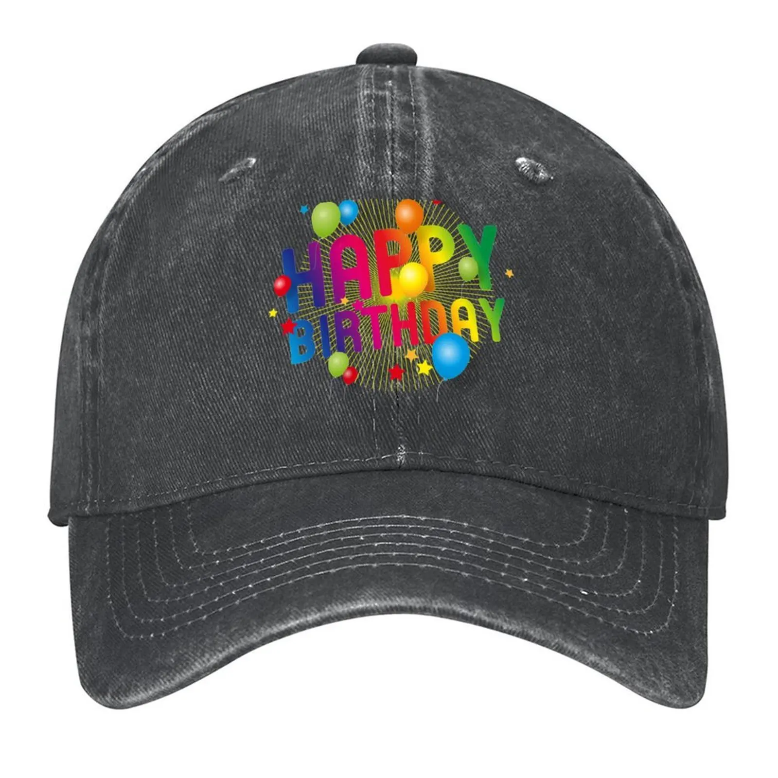 

happy birthday Baseball Cap western Hat fun hats Luxury Brand Fishing cap Women's Beach Outlet Men's