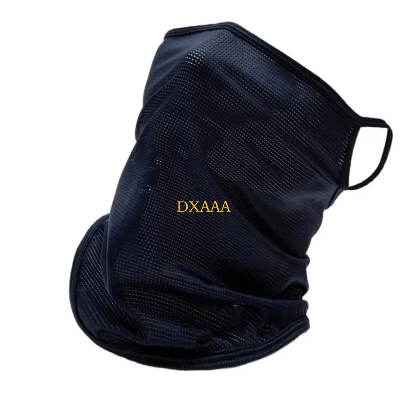 Copertura per il viso protettivo DXAA con UPF50+ Maschera per il viso elastico in nylon tra protezione protettivo per donne da