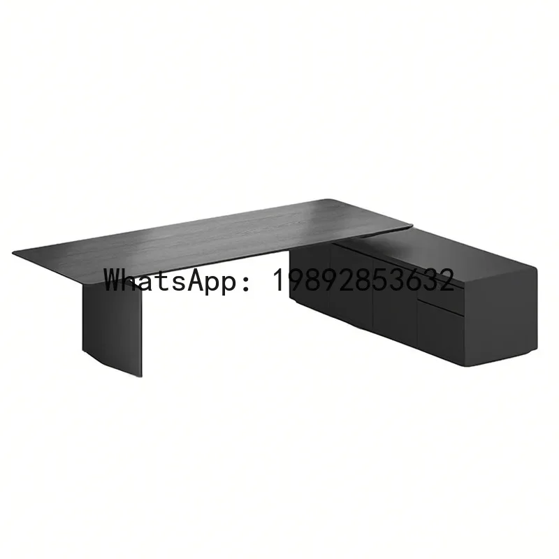 

T20- smart height-adjustable executive desk, modern minimalist manager's desk, ceo desk