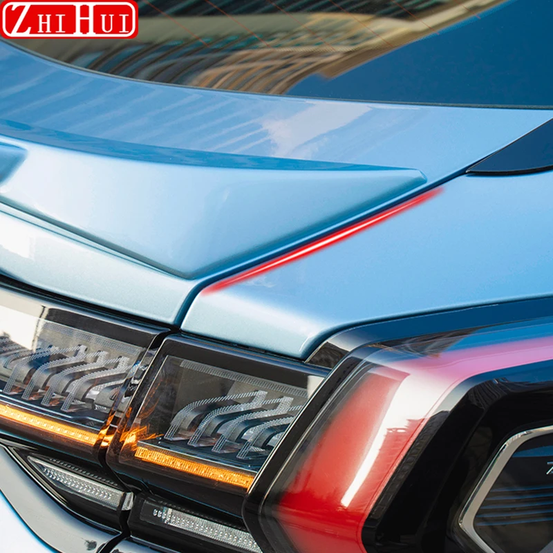 For Zeekr 001 2021-2024 Car Styling Tailfin Decorative Wing Appearance Spoiler Surround Original Facroty Auto Accessories