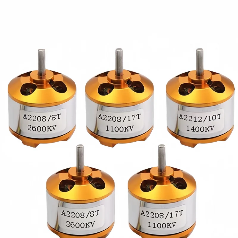 Neue bürstenlose Motoren der Star XXDA2208-Serie für RC-Modelle 1000 1100 1400 1800 2600 kV