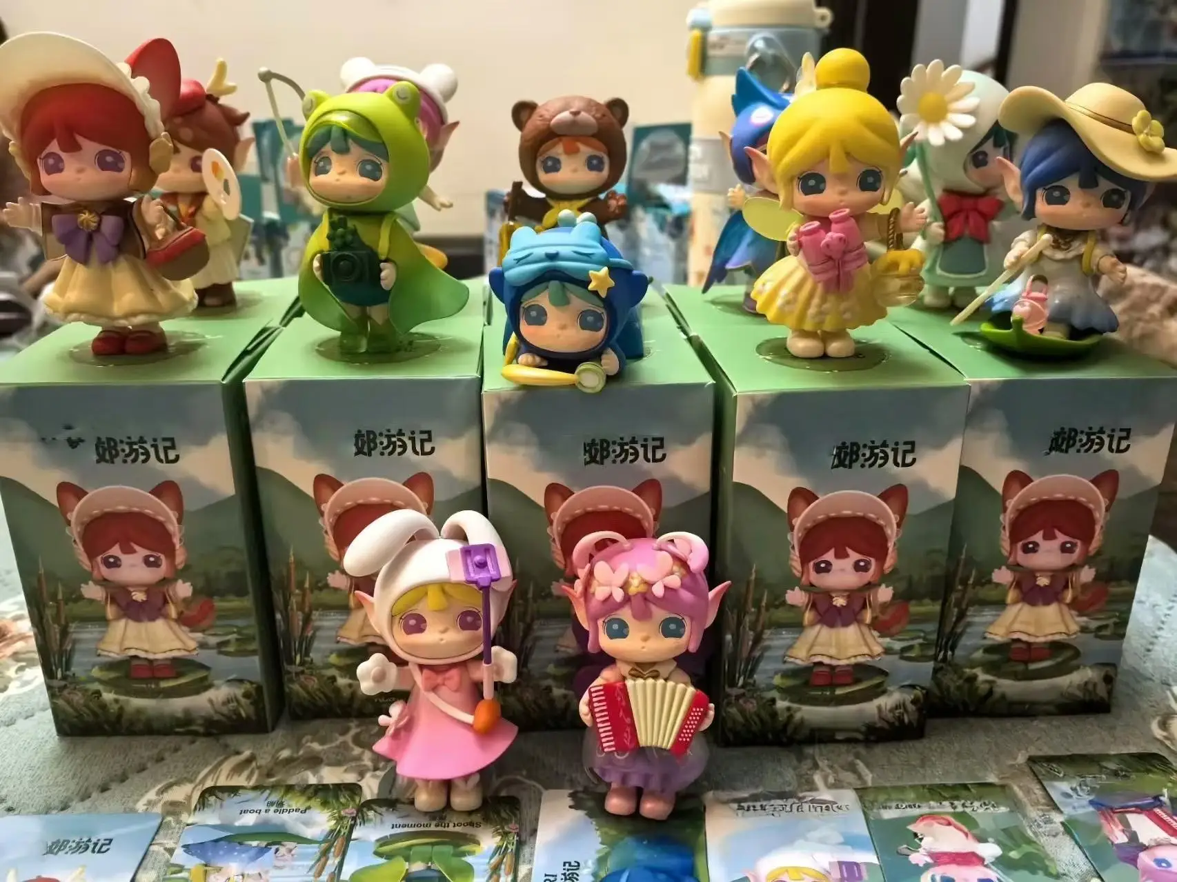 

Подлинная серия Suburban Travelogue, слепая коробка, милая модная игрушка, фигурка, орнамент, подарок на день рождения, подарки-сюрпризы, милые куклы