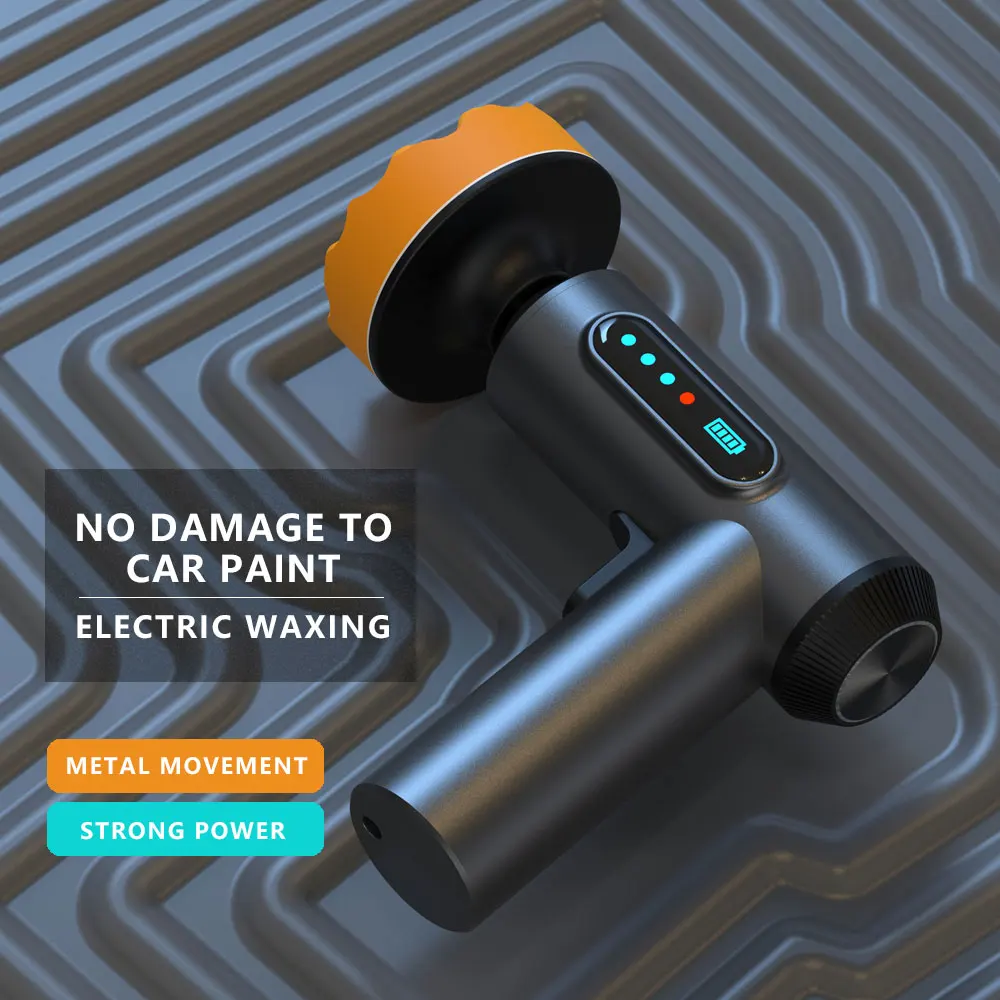 آلة تلميع السيارات الرملي طلاء السيارات اللاسلكية إصلاح الخدش الزجاج الأمامي زجاج زيت فيلم إزالة آلة العناية بالجلد