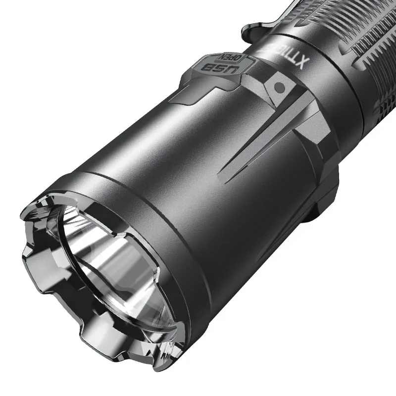 Klarus XT11GT Pro V2.0 Outdoor/Tactical Dual-Setting Flashlight with Striking Bezel,3300 Lumens 410m Beam Distance,18650 Battery