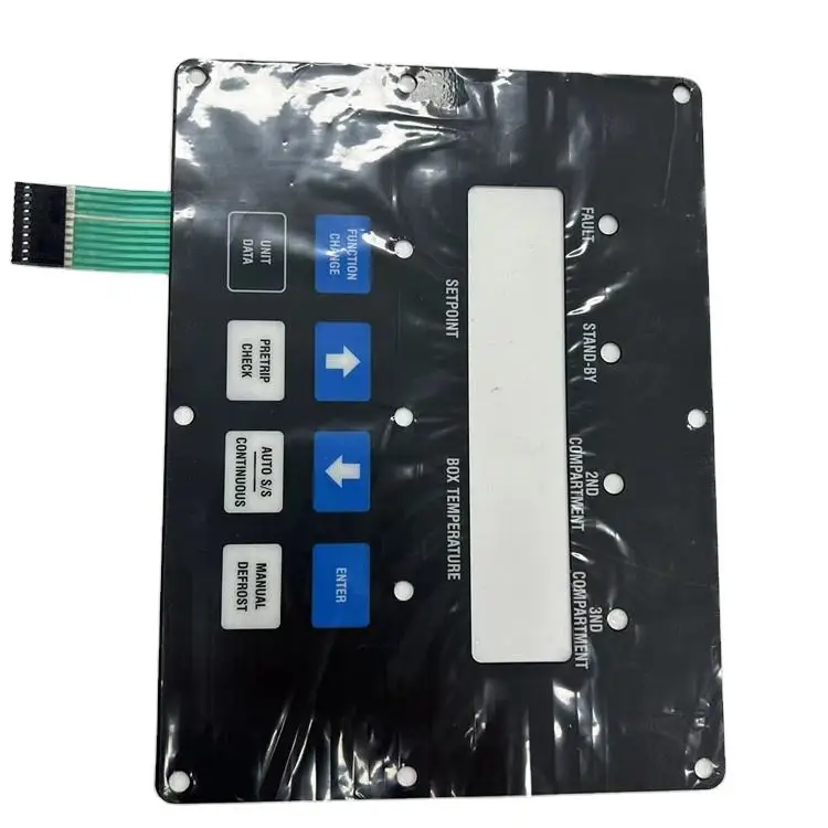 

Высококачественная новая наклейка на клавиатуру контроллера 12-00521-00, оптовая продажа для Carrier Maxima 1000, детали для термообмены холодильного оборудования