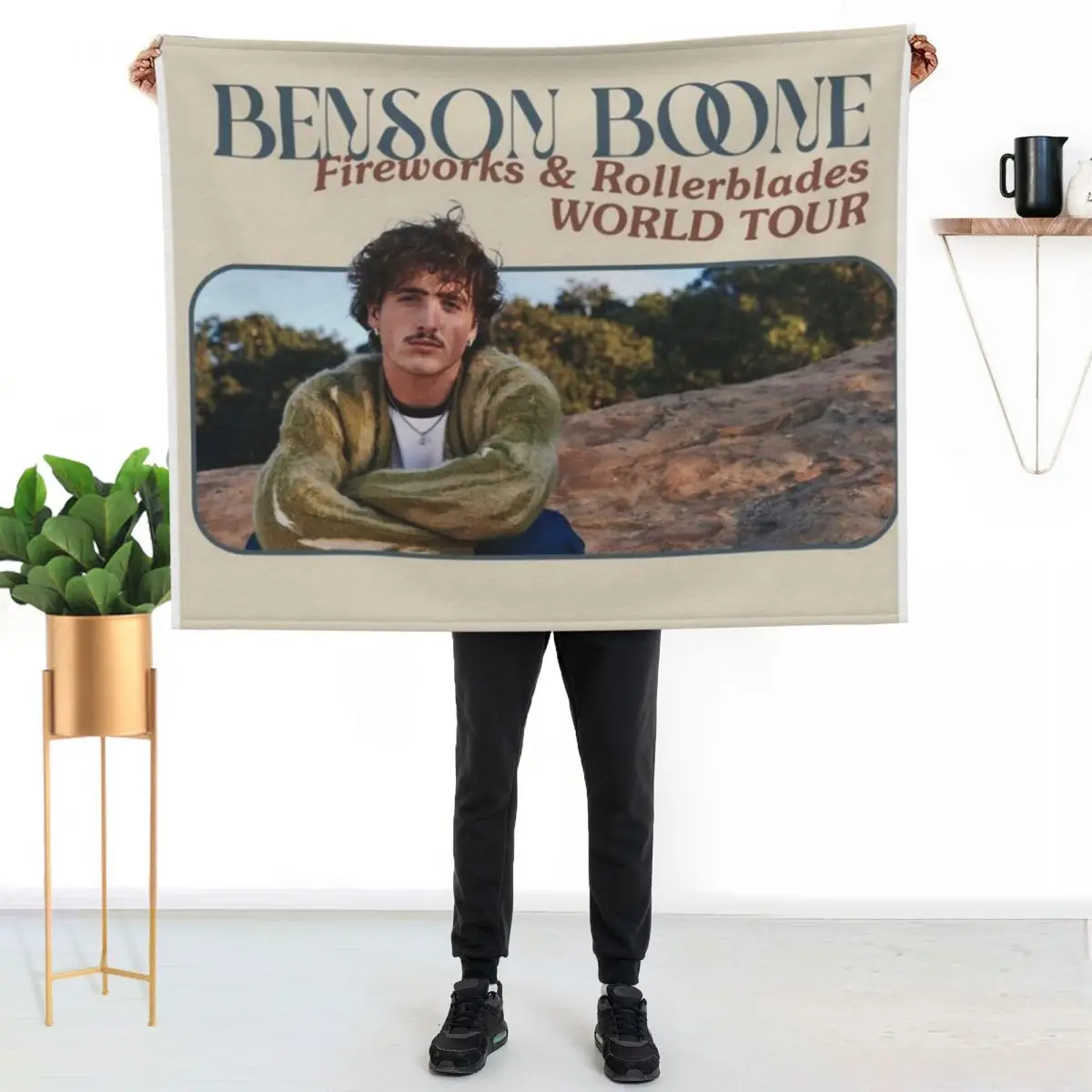 Benson #1 Throw Blanket Designers blankets and throws sofa bed Thermals For Travel anime Multi-Purpose Blankets