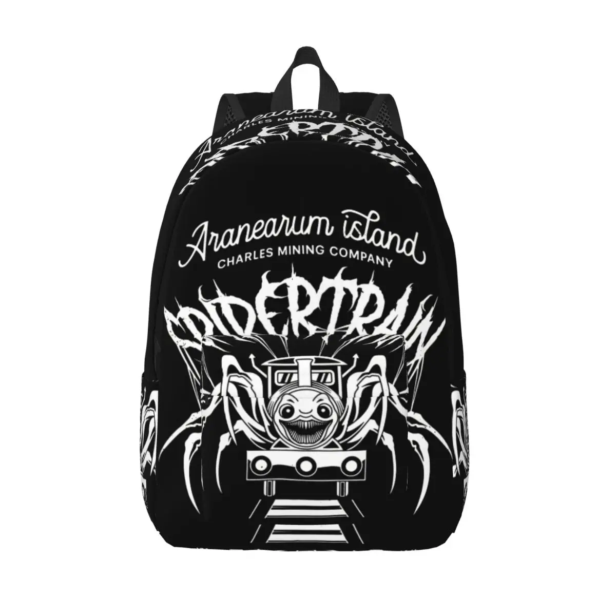 

Choo-Choo Charles Train Classical Backpack Outdoor School Business Aranearum Island Horror Daypack Men Women Laptop Shoulder Bag