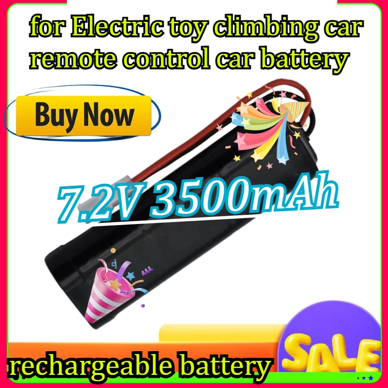 

7.2V 3500mAh Lipo Battery Upgraded Rechargable for Electric Toy Climbing Car Remote Control Car Batteryy