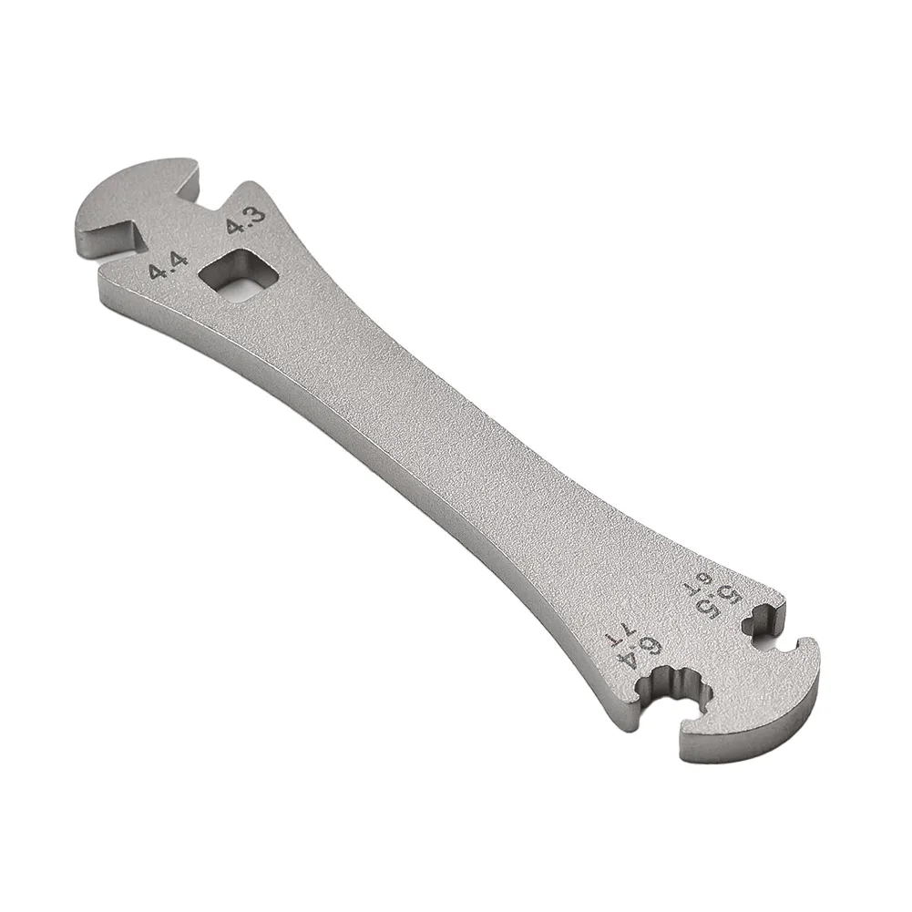 Efficient Bicycle Spoke Wrench for Mavic Maintenance Steel Construction Silver Color 30g Weight 90x19x4mm Size