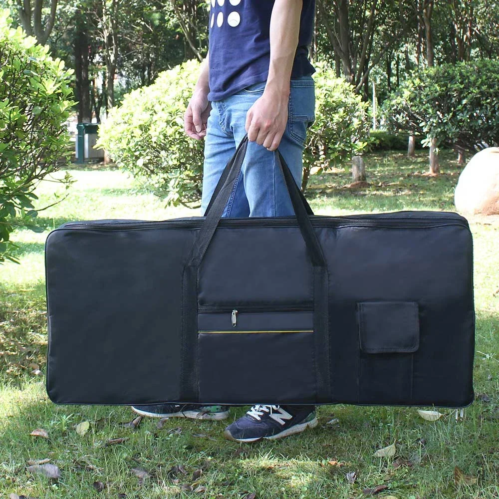Electronic Organ Bag 61 Keys Keyboard Piano Waterproof Oxford Fabric Bag Case Musical Instruments Accessories