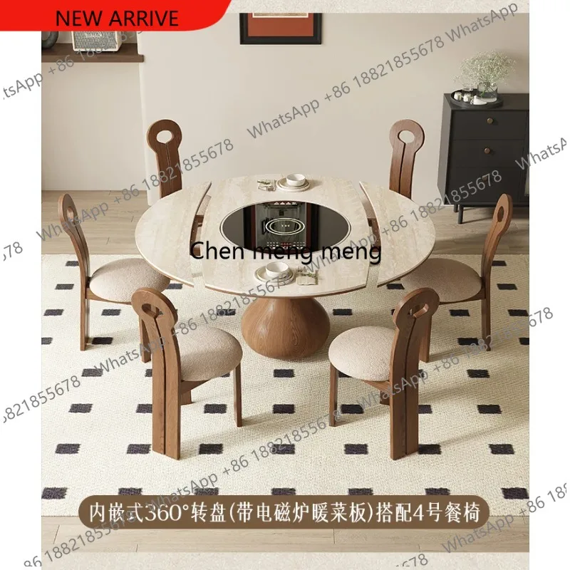 F182 Vintage Aesthetic Table Italian Design Beauty Minimalist Dining Table Elegant Exquisite Tavolo Pranzo Dining Room Furniture