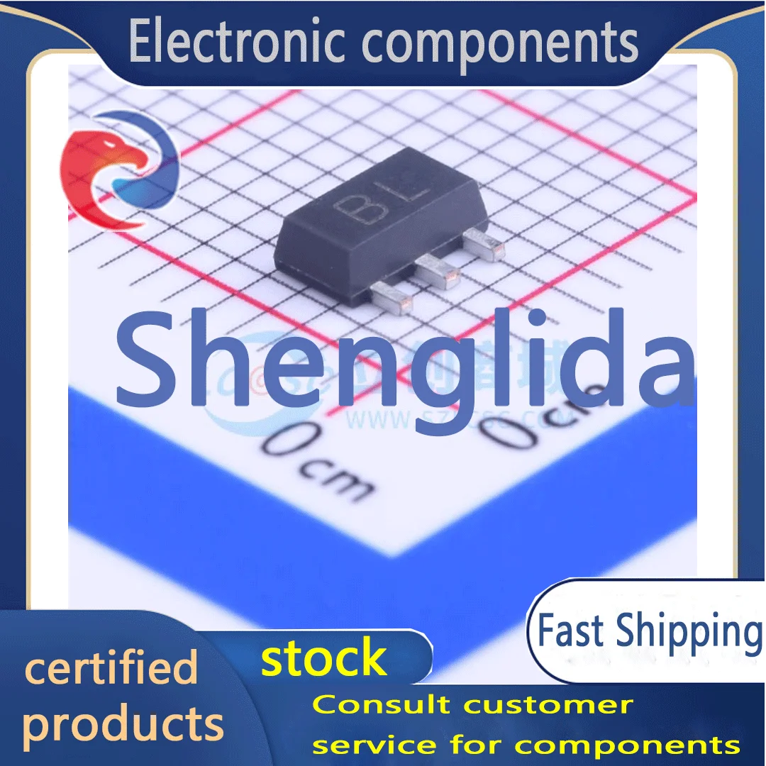 

BCX56 package SOT-89 (SOT-89-3) transistor (BJT) brand new stock (10 pieces)