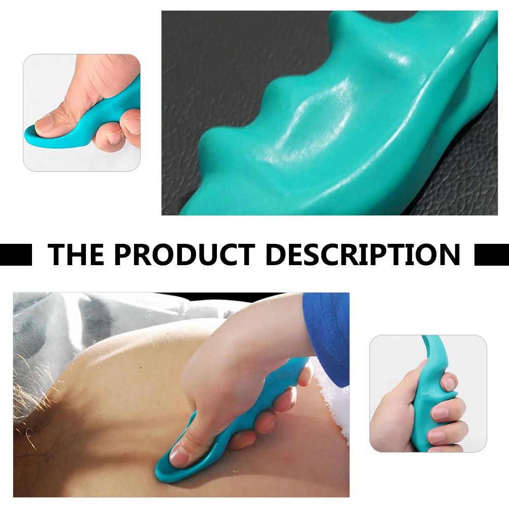 

2pcs Mini Thumb Massager Durable Plastic Point Massager For Deep Tissue Relief Ergonomic Design Smooth Skin Protection Travel