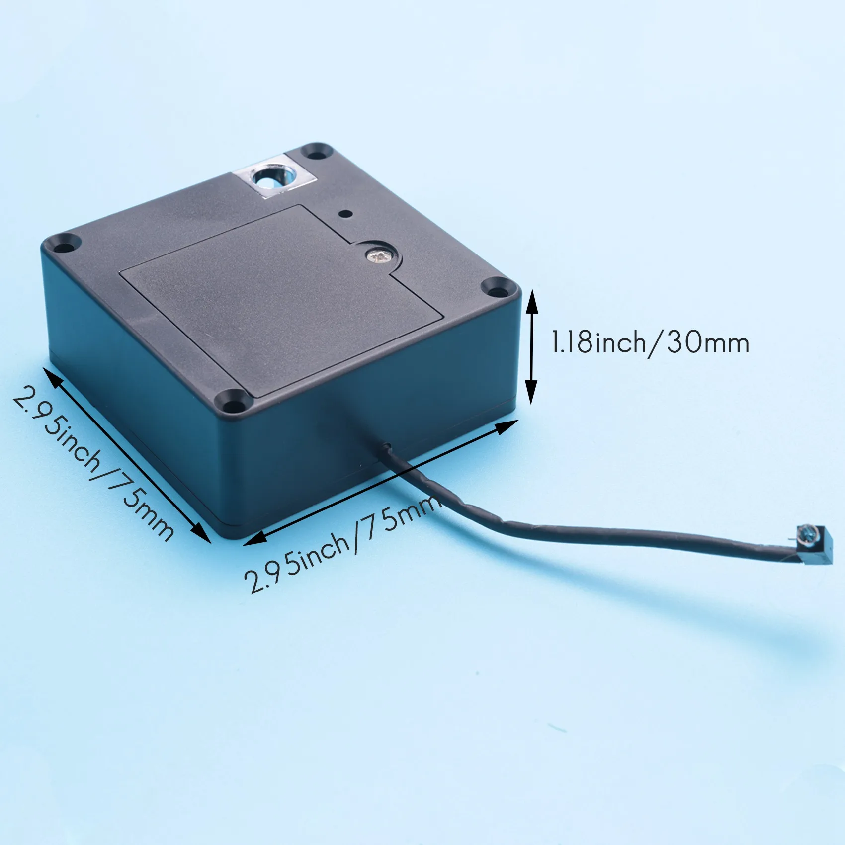 Smart Electronic RFID Cabinet Lock No Hole Easy Installation Furniture Locker Wardrobe Shoe Cabinet Drawer Door Lock With Two Ca