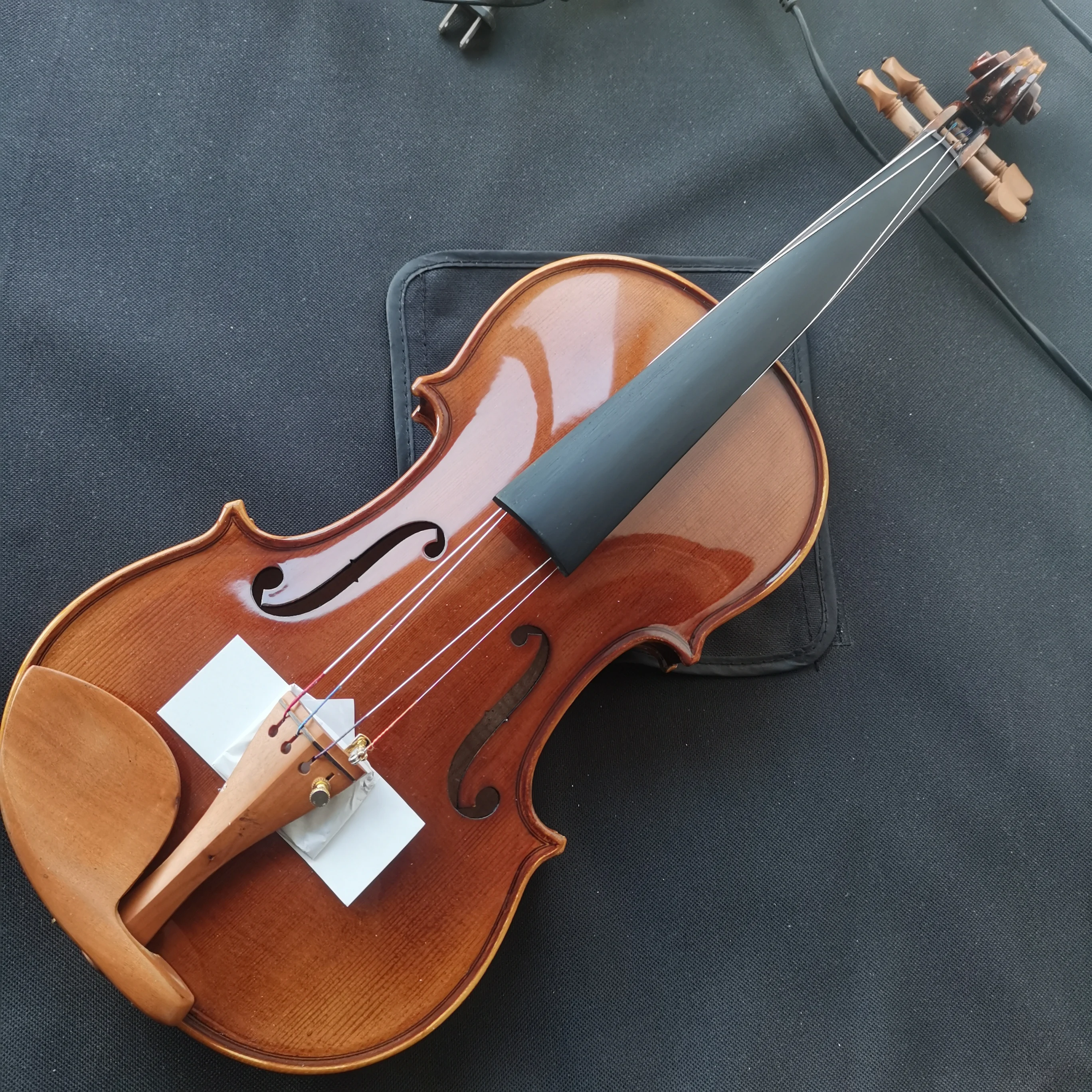 Professional Antique Violin 4/4 Natural Stripes Maple Master Hand-craft Oil Varnishing Violino with Case