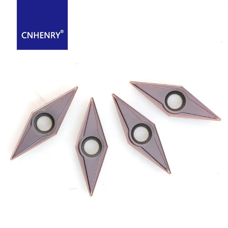 VBMT110304 VBMT160404 ZP HA525 Carbide Inserts CNC Turning Tools Lathe Cutter For Stainless Steel Inserts