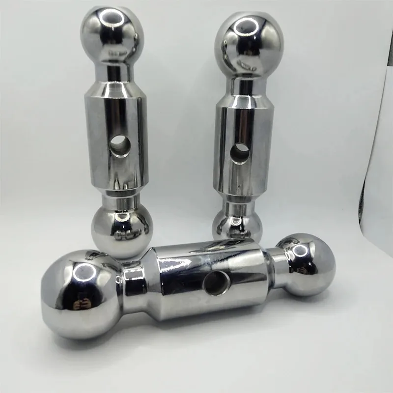 Trailer Ball With Double Ball Heads 2-5/16Inch And 2Inch For Attach Trailer