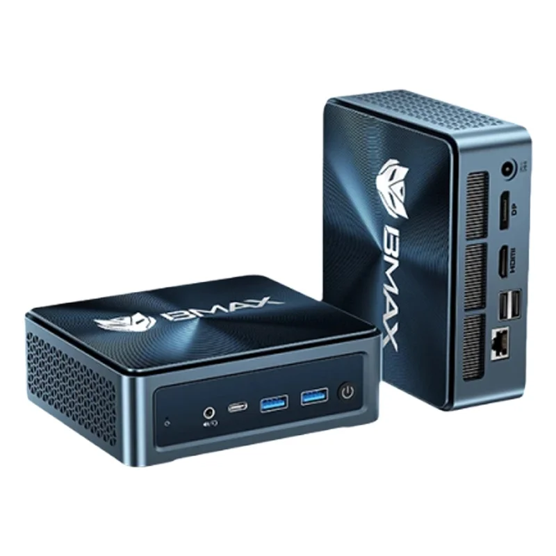 BMAX B11 Pro Mini AI PC Intel Core Ultra 5 115U 8 Kerne 10 Threads 16GB RAM 512GB SSD WLAN Bluetooth USB HDMI Type-C Windows 11