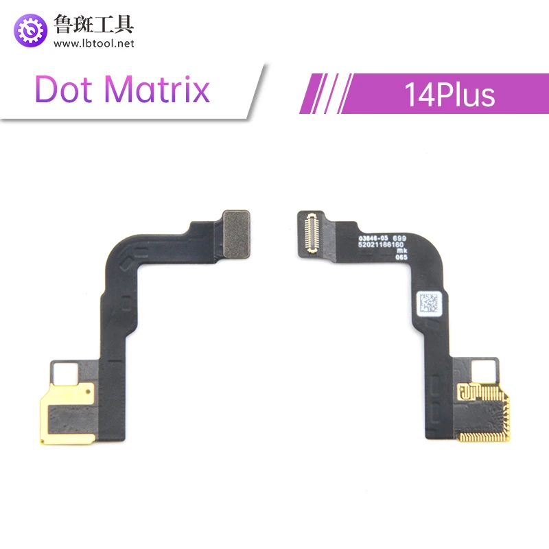 Luban Dot Matrix Cable, Empty Line without Chip Used to Repair broken for iPhone X -15 Pro Max, Face ID Dot Matrix