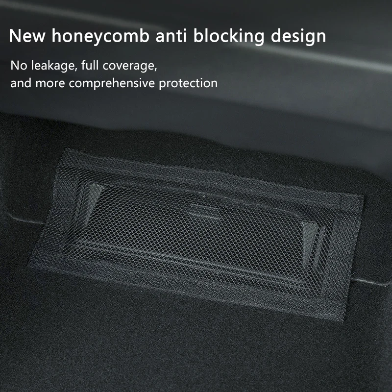 Under Seat Air Vent Cover Air Conditioner Air Vent Anti Clogging Filter Dust Cover Air Vent Protector Accessories