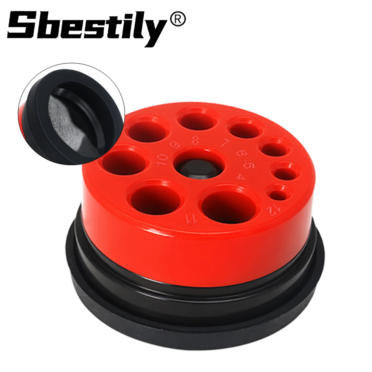 1Piece Red Dust Collector Punching Machine Dust Bowl Dust-proof Device Electric Hammer Dust Stopper Electric Tool Accessories