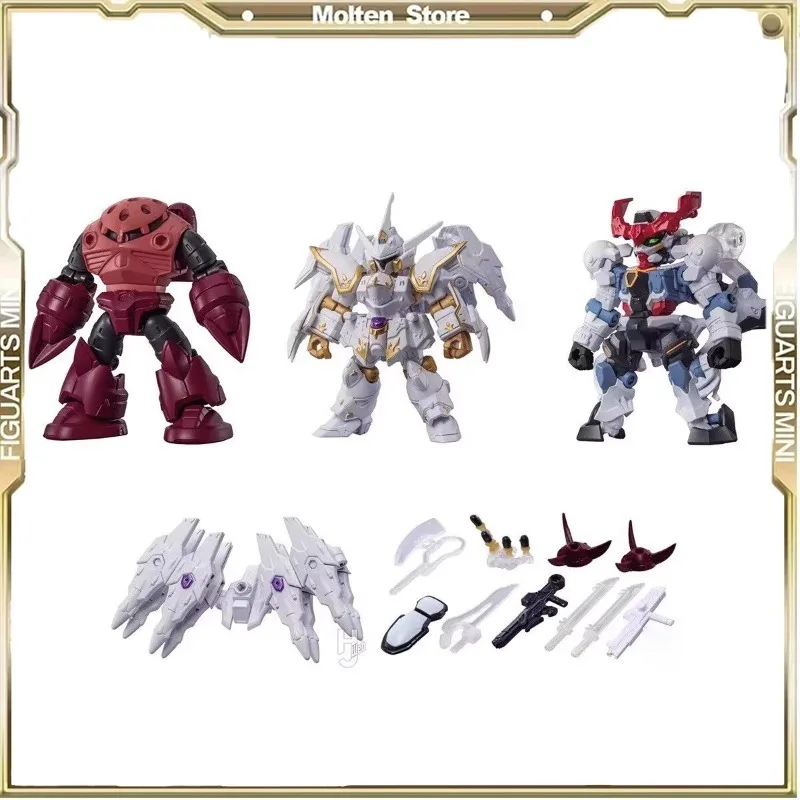 

Bandai Gashapon Anime GUNDAM Mobile Suit Ensemble‌ GQuuuuuuX Assembly Action Figure Model Toy Collect Gifts