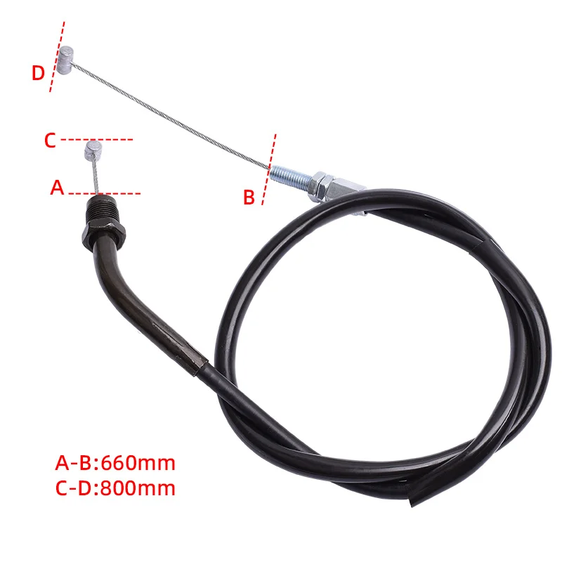 

Motorcycle Replacement Return line Cable Line Motor High Quality Return line Lever Cables For HONDA CBR250 MC19 CBR19