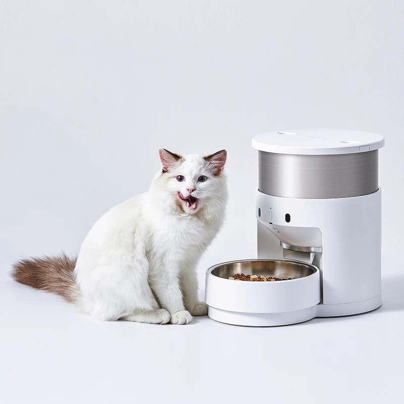 

Factory Supply Smart Touch Screen Pet Feeder Bowl With Built-in Smart Sensor