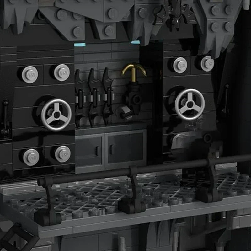 Populaire Hero Movie Model Moc Bouwstenen Shadowbox Batcave Technologie Modulaire Blokken Geschenken Kerst Speelgoed DIY Sets Montage