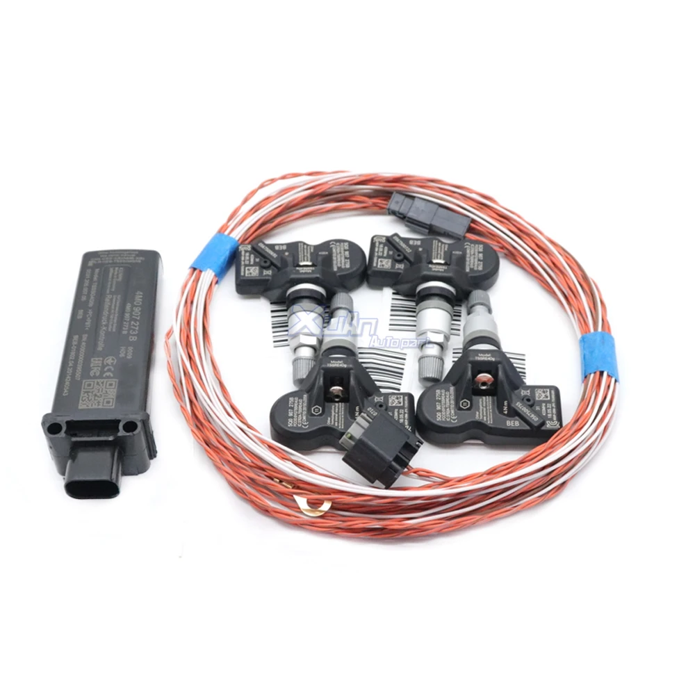 XUAN TPMS Bandenspanning Sensor Monitoring Systeem 4M 0907273 B 5Q 0907275 B Voor AUDI A3 A4 B9 Q2L Q3L A5 A6 A7 A8 Q7 Q8 Q5L 2018-2022
