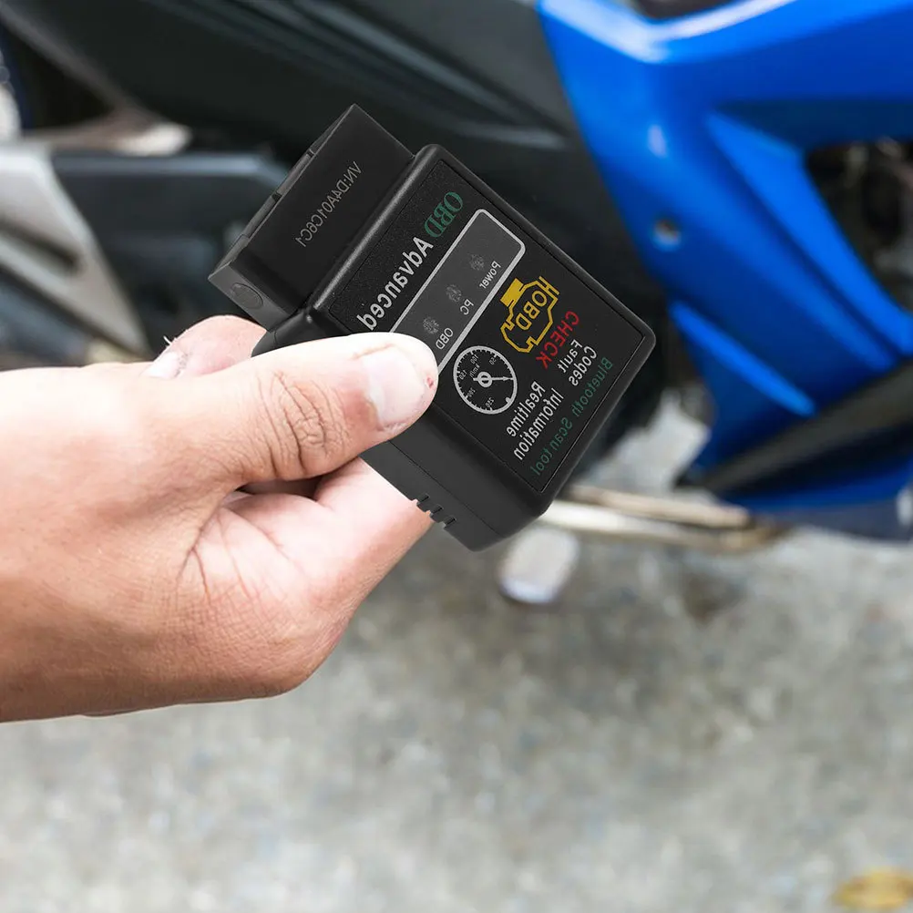 

2Pcs Scanner Auto Code Reader Car Engine Inspection Tool Wireless Diagnostic Device Ios Compatible